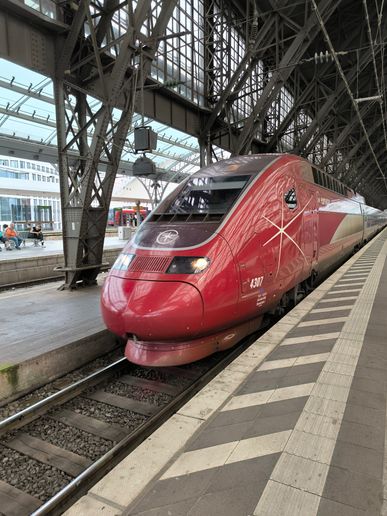 Eurostar kommt pünktlich