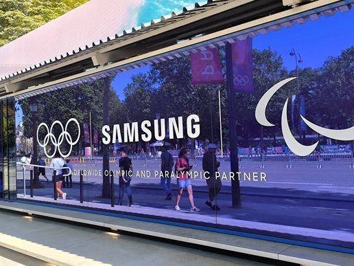 Promotion-Station von Samsung