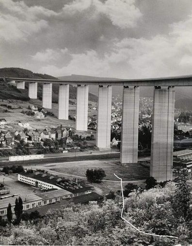 Historie: Siegtalbrücke über Eiserfeld
