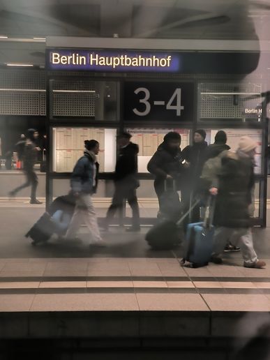 Angekommen in Berlin Hbf